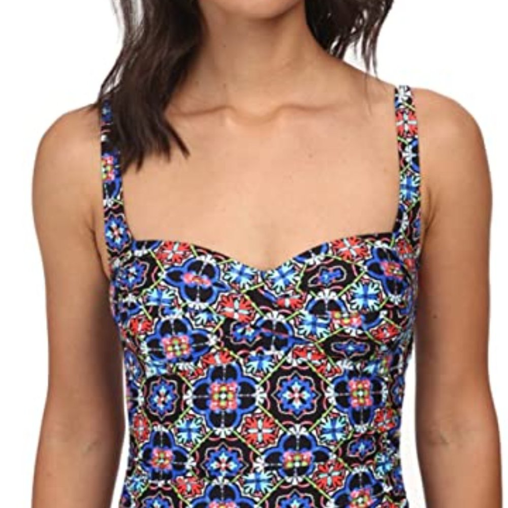 Casa Azul Tankini Top